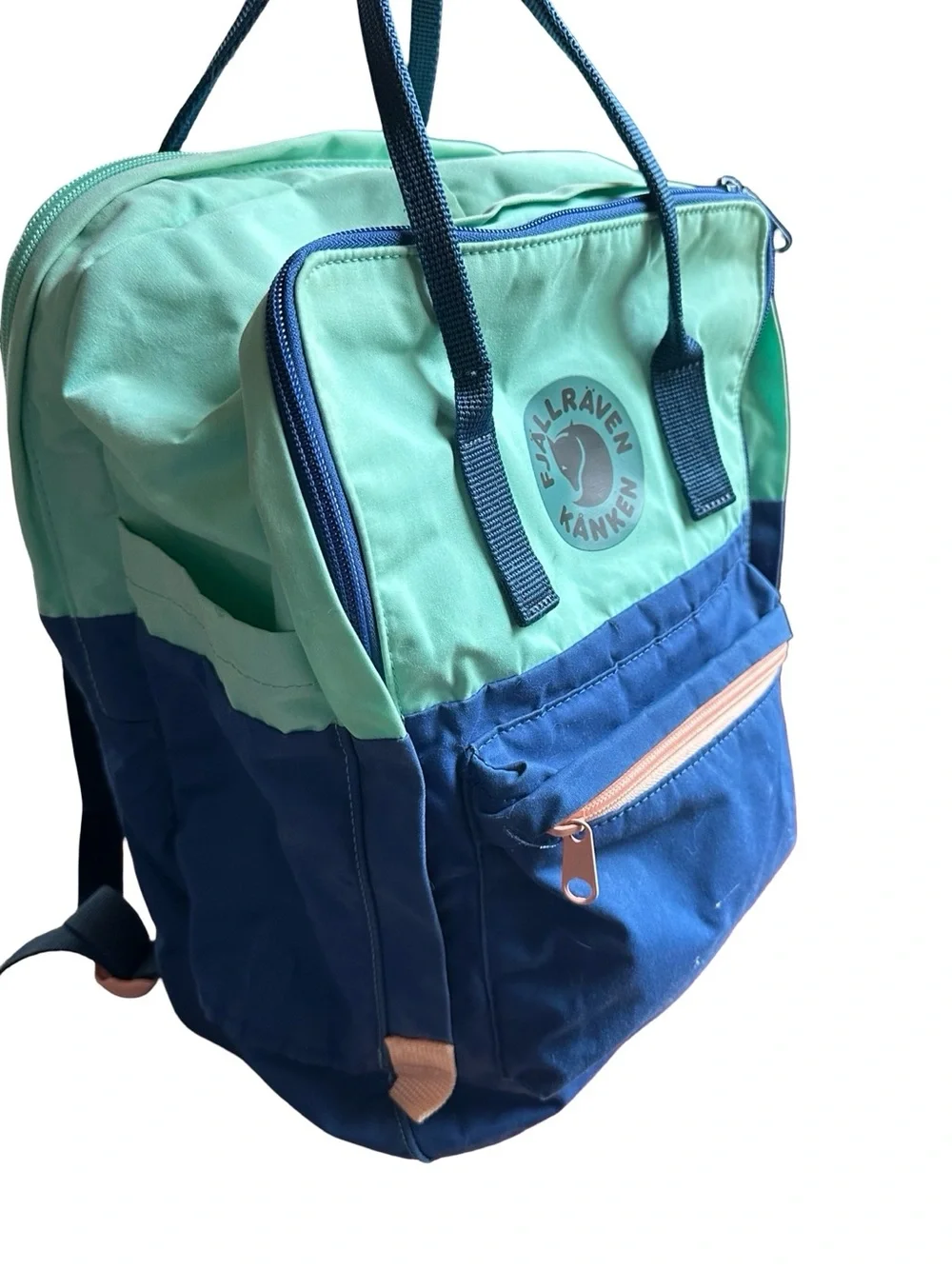 Fjällräven Kånken Art Laptop Backpack in the Coast Line-Sky 15in Water Repellent - Picture 11 of 11